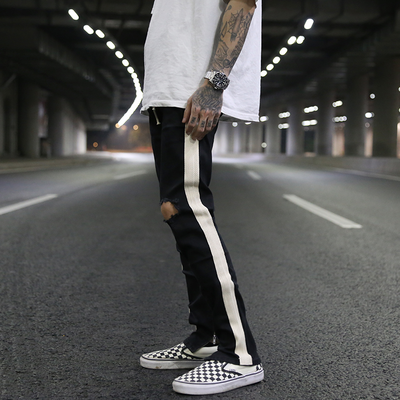 Jeans Skinny Blancos Rotos con Cierre Rasgado y Stretch - Image 8