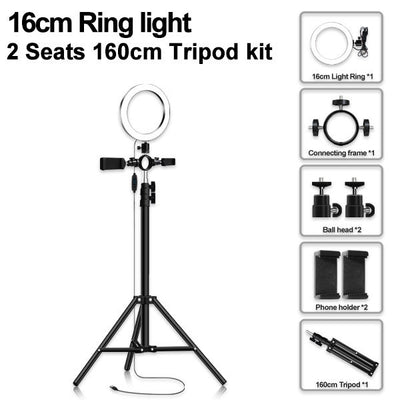 Trípode LED Ajustable Multifunción Compatible con Apple - Image 7