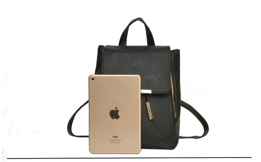 Mochila Escolar de Cuero PU para Adolescentes - Diseño Herald Fashion con Asa Superior - Image 2
