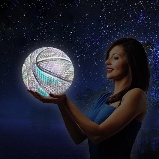 Balón de Baloncesto Fluorescente Luminoso para Juegos Nocturnos - Image 3