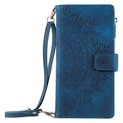 Funda Cartera Teléfono Cuero Grabado - Organizador de Tarjetas con Cierre - Image 7