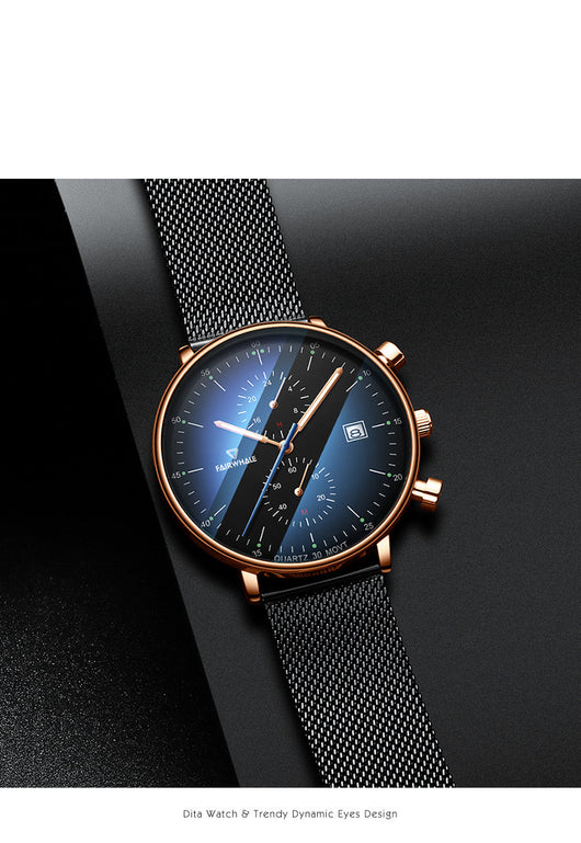 Reloj de Cuarzo Elegante sin Mecanismo - Image 4