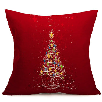 Funda de Almohada para Auto con Patrón Navideño Festivo - Image 14
