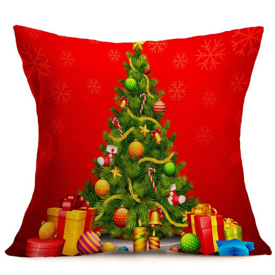 Funda de Almohada para Auto con Patrón Navideño Festivo - Image 11