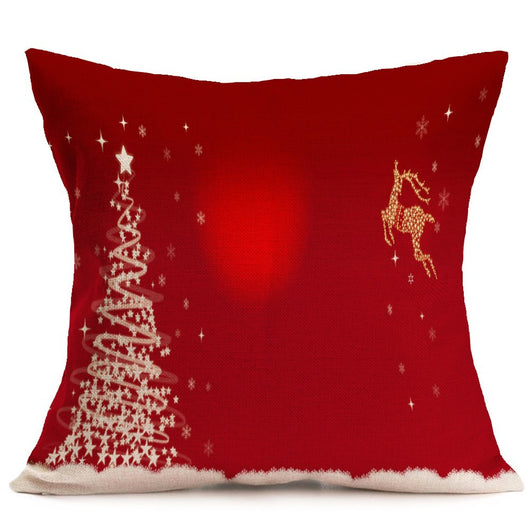Funda de Almohada para Auto con Patrón Navideño Festivo - Image 13