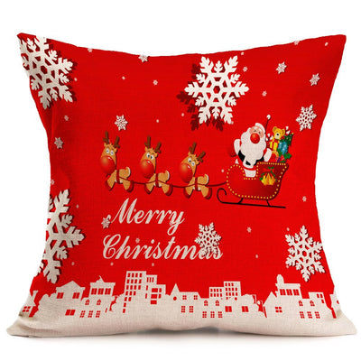 Funda de Almohada para Auto con Patrón Navideño Festivo - Image 10