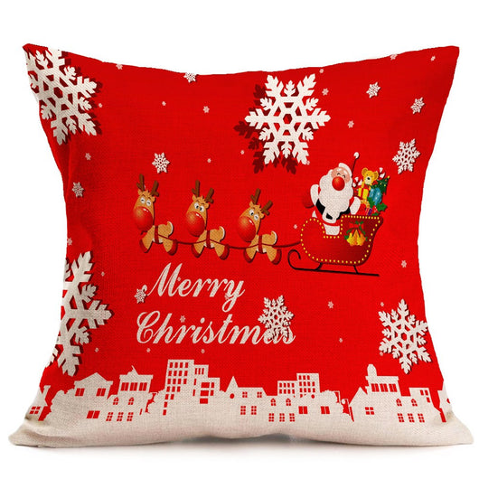 Funda de Almohada para Auto con Patrón Navideño Festivo - Image 10