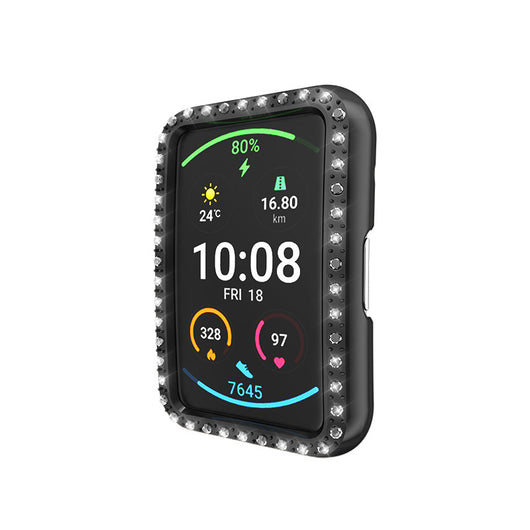 Funda Protectora de Diamantes para Reloj Fit - Media Caja PC Plateado - Image 19