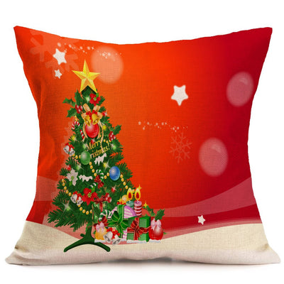 Funda de Almohada para Auto con Patrón Navideño Festivo - Image 9
