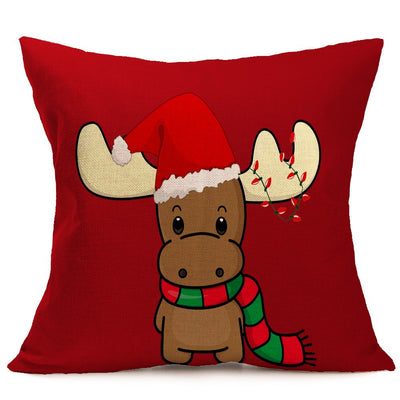 Funda de Almohada para Auto con Patrón Navideño Festivo - Image 5