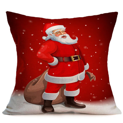 Funda de Almohada para Auto con Patrón Navideño Festivo - Image 7
