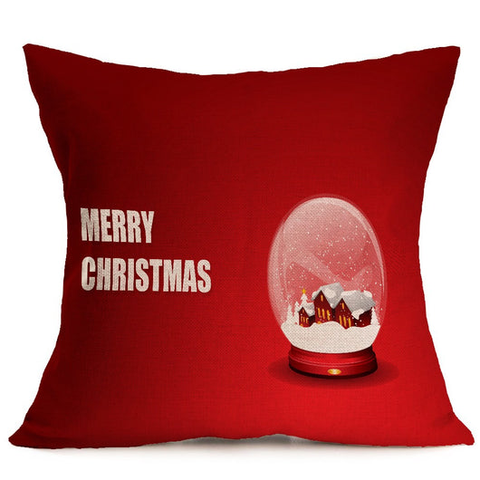 Funda de Almohada para Auto con Patrón Navideño Festivo - Image 3