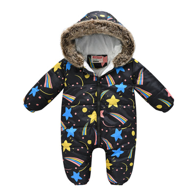 Mameluco Acolchado Impermeable con Diseños Animados para Niños - Image 7