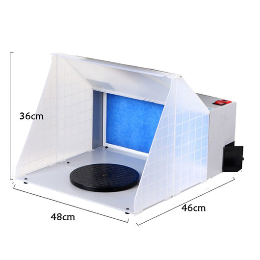 Cabina de Absorción de Niebla para Pintura con Sellador y Extractor - Image 5