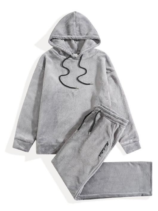 Conjunto de Sudadera y Pantalón Deportivo Talla Grande para Hombre - Image 12