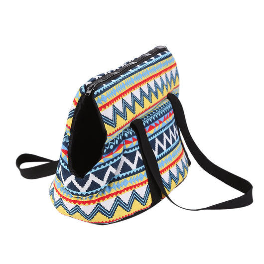 Mochila Retro para Mascotas - Bolsa Transportadora de Hombro para Gatos y Perros - Image 2