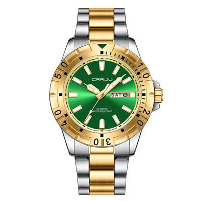 Reloj de Negocios para Hombre con Esfera Grande, Resistente al Agua y Doble Calendario - Image 6