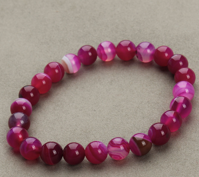 Pulsera de Cuentas de Aventurina Azul - Piedra Arenisca Redonda - Image 15