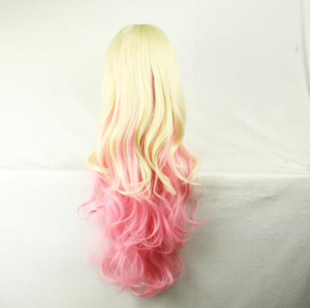 Peluca Rizada Multicolor Voluminosa para Cosplay y Disfraz - Image 11