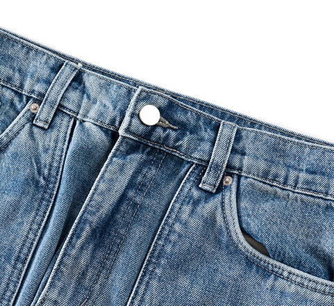 Pantalones Rectos Deconstructidos Lavado Industrial para Hombre - Image 16