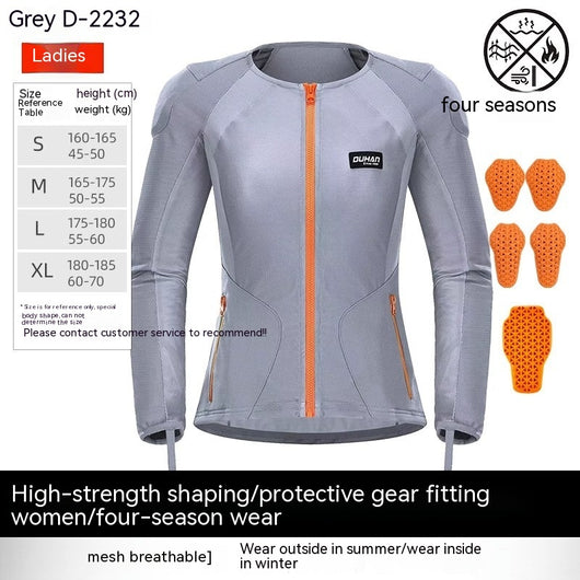 Equipo Protector Antiimpacto para Motociclismo - Ropa Transpirable Unisex Verano - Image 4