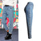 Pantalones Jeans Sueltos de Cintura Alta con Detalles Metálicos y Remaches