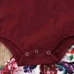 Conjunto de 3 Piezas: Jumpsuit Estampado con Diadema - Image 9