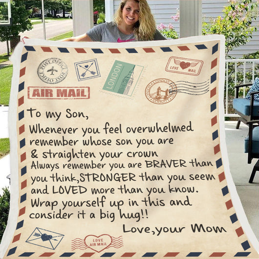 Manta Polar Personalizada con Mensaje de Amor - Carta Especial para Familia - Image 25
