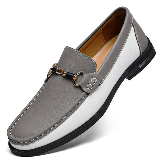 Mocasines de Cuero Genuino para Hombre Talla Grande 47 - Zapatos Casuales Cómodos - Image 2