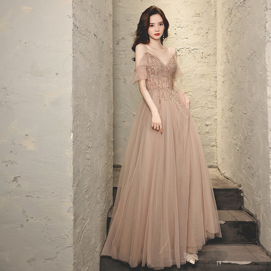 Vestido de Dama de Honor Elegante Primavera Verano - Silueta Esbelta y Sofisticada - Image 8