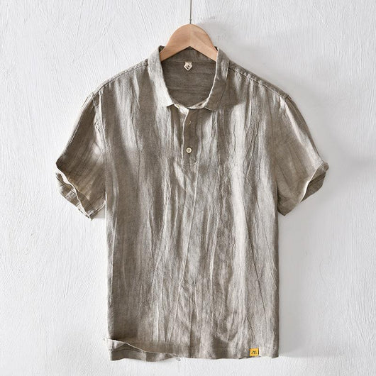 Camiseta Casual Hombre Tejido Ligero Transpirable