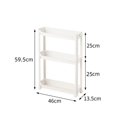 Gabinete de Almacenamiento Ultrafino para Puerta de Baño - Image 8