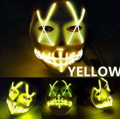 Máscara LED Brillante para Todo el Rostro - Halloween - Image 20