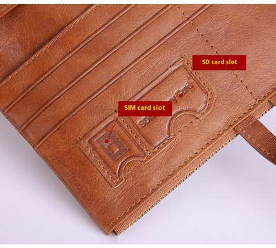 Cartera Larga de Cuero para Mujer Estilo Retro con Protección RFID - Image 38