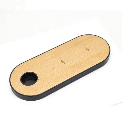 Cargador Inalámbrico de Madera Natural - Image 12