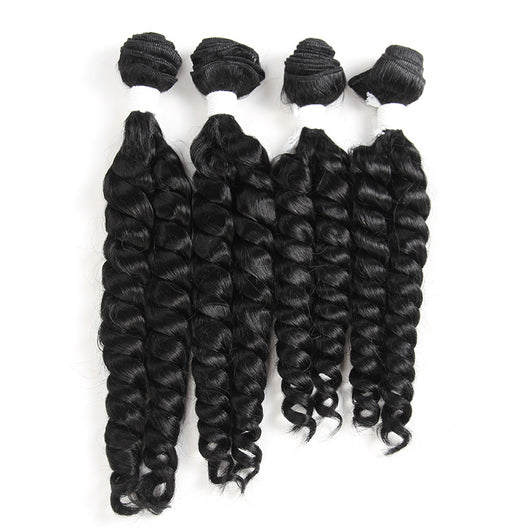 Juego de Cortina de Cabello de Fibra Sintética - Image 12
