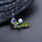 Broche Pavo Real con Circonitas - Joya de Lujo