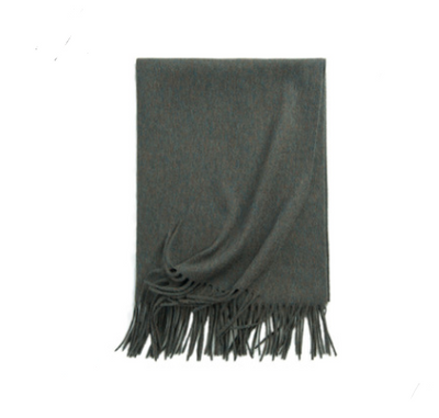 Bufanda Gruesa Unisex de Color Sólido - Chal Versátil para Otoño e Invierno - Image 42