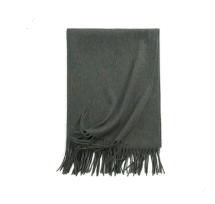 Bufanda Gruesa Unisex de Color Sólido - Chal Versátil para Otoño e Invierno - Image 42