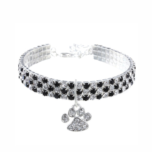 Collar Estirable de Diamante Multicolor para Gatos y Perros - Image 3