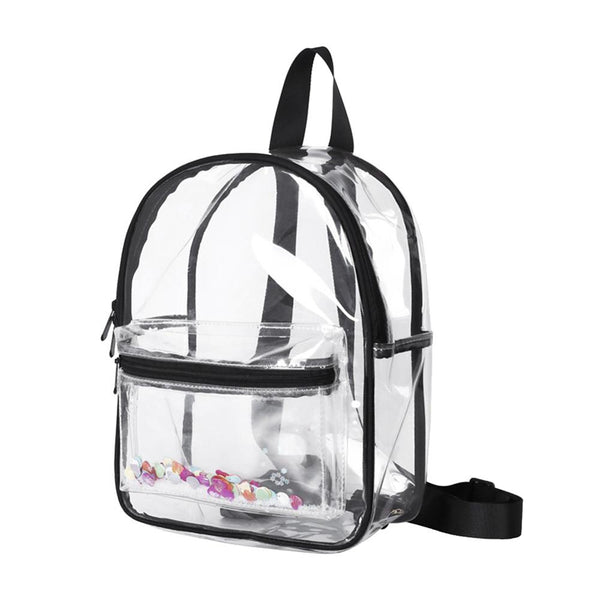 Mochila Escolar Infantil Impermeable PVC Transparente - Image 19