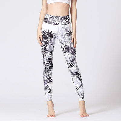 Leggins Deportivos Yoga con Estampado Digital de Secado Rápido para Mujer - Image 9
