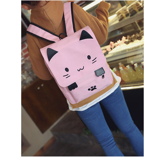 Mochila Escolar Gato Kawaii para Secundaria - Image 3