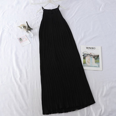 Vestido Falda Halter Sin Mangas Temperament - Image 11