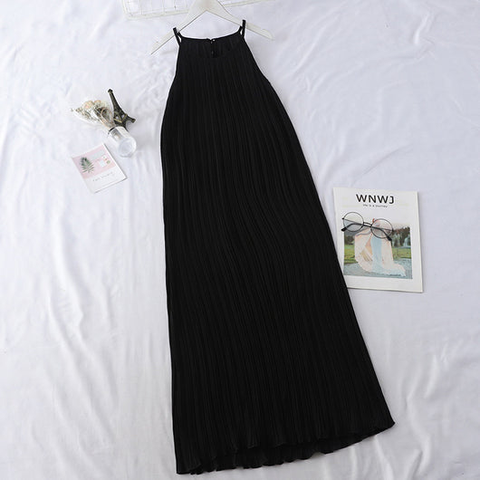 Vestido Falda Halter Sin Mangas Temperament - Image 11