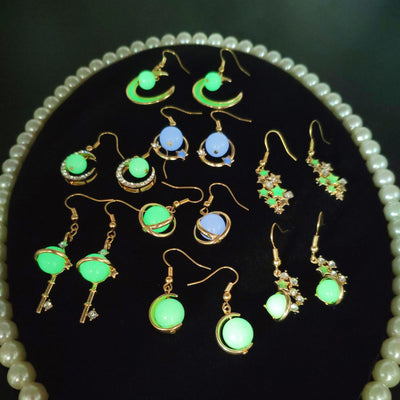 Aretes de Aleación Estrellas y Luna - Joyería Delicada para Mujeres - Image 13