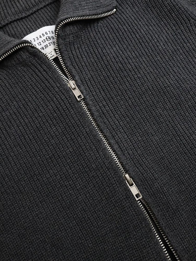 Cardigan para Hombre con Cuello Tipo Solapa y Cierre de Cremallera - Image 29