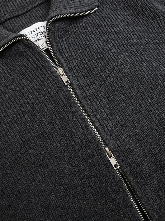 Cardigan para Hombre con Cuello Tipo Solapa y Cierre de Cremallera - Image 29