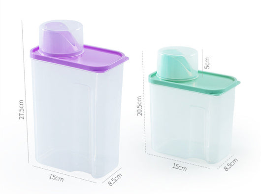 Cubo de Almacenamiento Cuadrado con Tapa - Image 8
