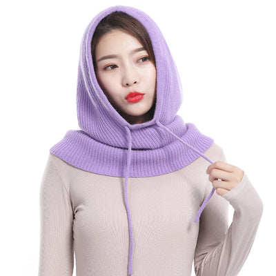 Babero Tejido de Lana con Capucha para Hombre y Mujer - Image 6